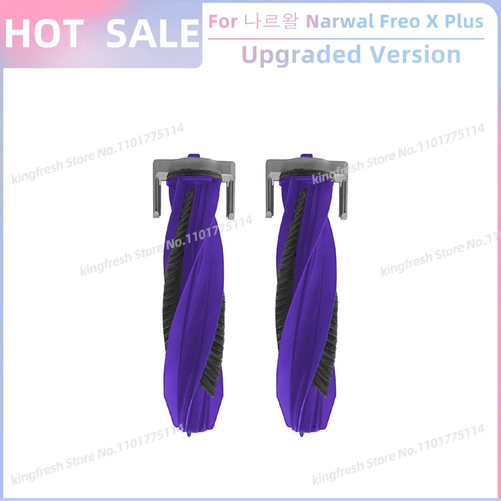 Fit For 나르왈 Narwal Freo X Plus Robot Vacuum Parts Main Roller Side Brush Hepa Filter Mop Pad Dust Bag Replacement Accessories