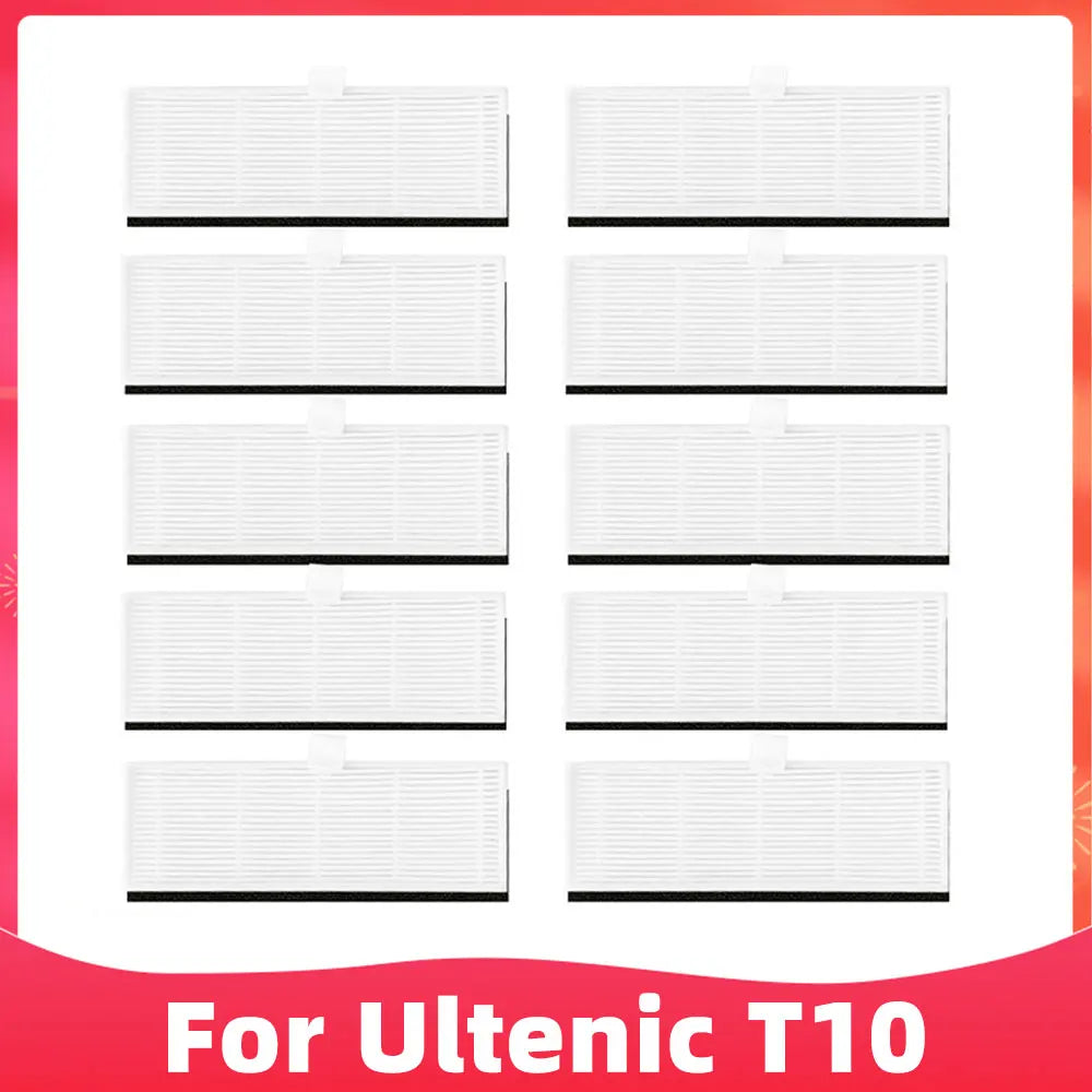 Fit For Ultenic T10 Self-Empty Robot Vacuum Replacement Spare Parts Accessories Main Brush Side Brush Hepa Filter Mop Dust Bag