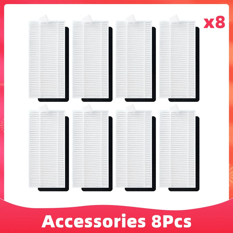 Replacement For Cecotec Conga 1090 1790 Titanium Ultra Robot Vacuum Spare Parts Accessories Main Side Brush Hepa Filter Mop Rag