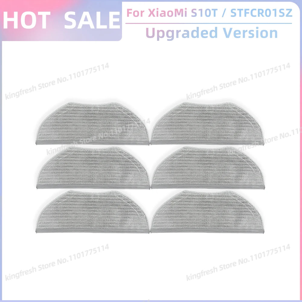 Compatible For XiaoMi Robot Vacuum S10T STFCR01SZ Replacement Spare Parts Accessories Roller Side Brush Hepa Filter Mop Cloth