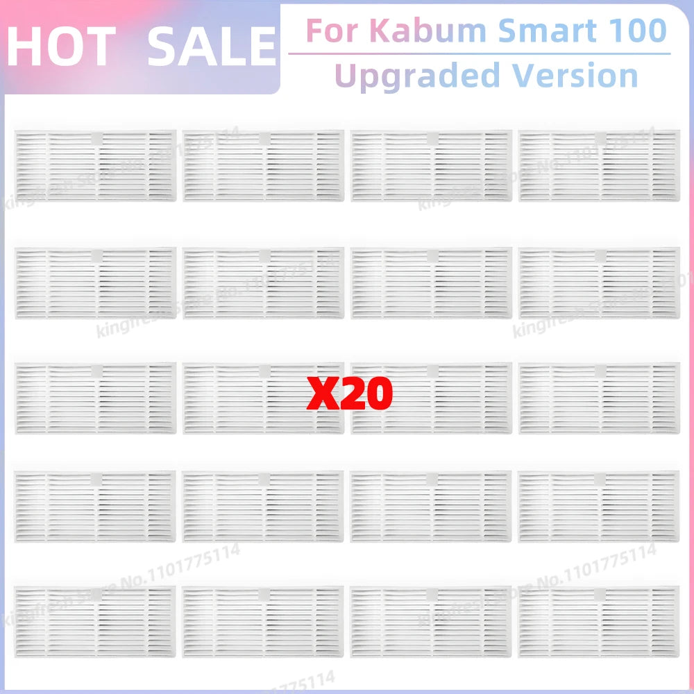 Fit For ( Kabum Smart 100 KBSF007 Nedis WIFIVCR001CBK Nedis WIFIVCB01 ) Vacuum Parts Side Brush FIlter Mop Cloth Rubber Strip