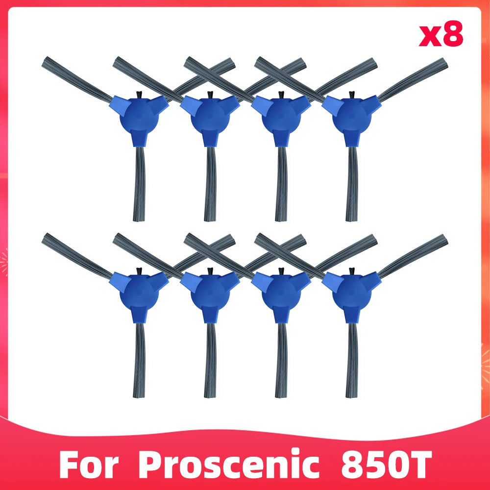 Fit for Proscenic 850T / 850P Roller Side Brush Hepa Filter Mop Rag Robot Vacuum Cleaner Spare Parts Accessories Kit