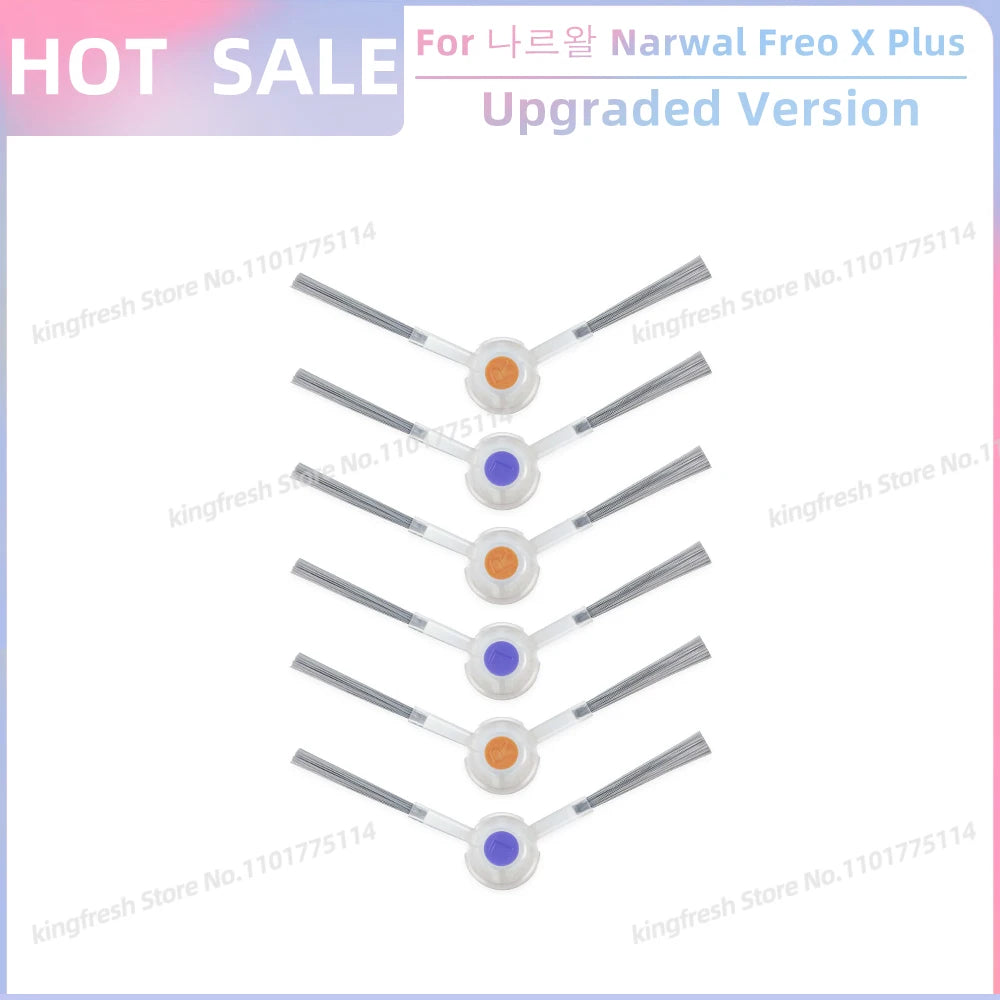 Fit For 나르왈 Narwal Freo X Plus Robot Vacuum Parts Main Roller Side Brush Hepa Filter Mop Pad Dust Bag Replacement Accessories