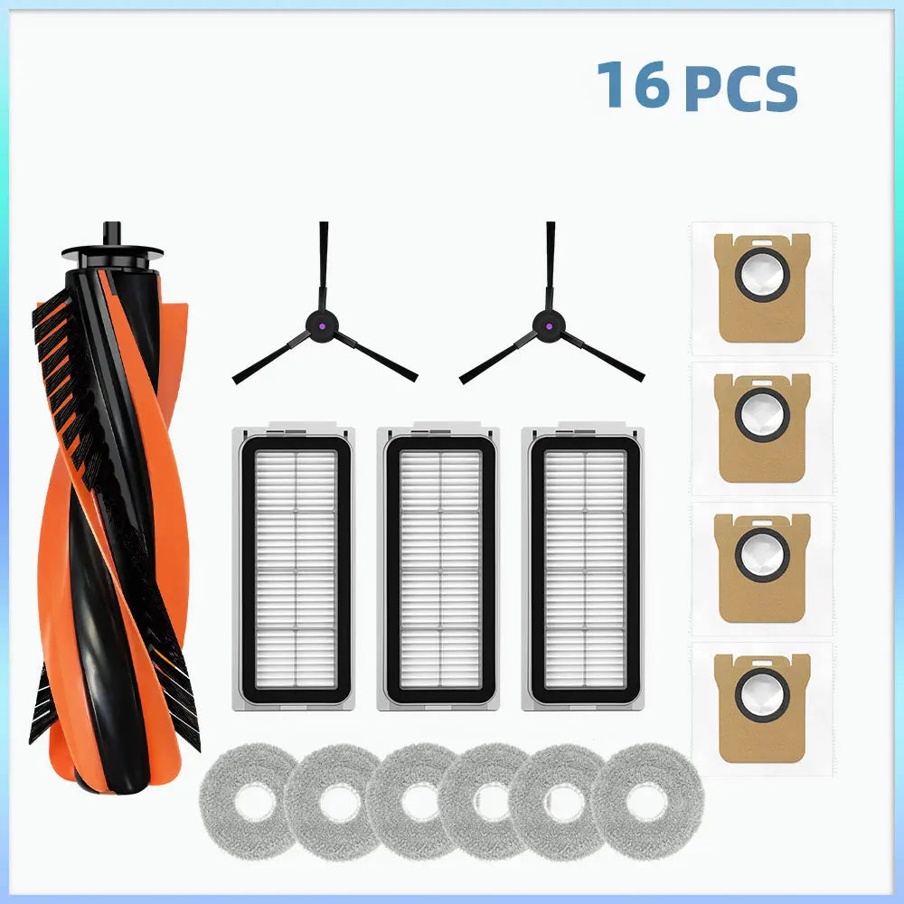 Compatible For JONR P20 Pro / T5 Pro Robot Vacuum Cleaner Spare Parts Main Side Brush Filters Mop Pad Replacement Accessories