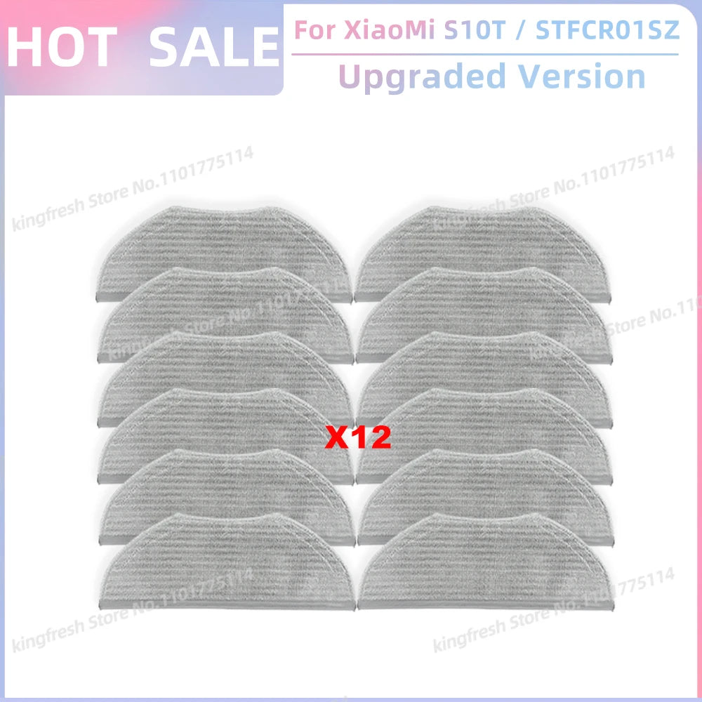 Compatible For XiaoMi Robot Vacuum S10T STFCR01SZ Replacement Spare Parts Accessories Roller Side Brush Hepa Filter Mop Cloth