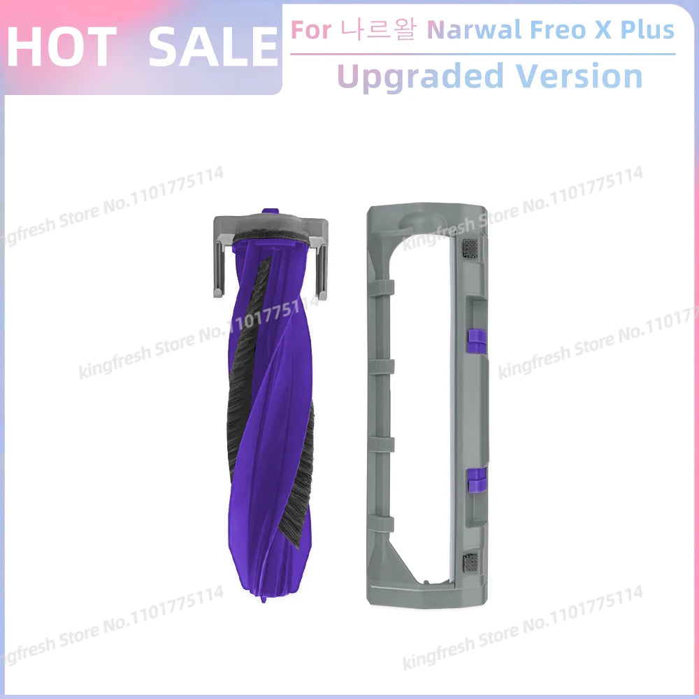 Fit For 나르왈 Narwal Freo X Plus Robot Vacuum Parts Main Roller Side Brush Hepa Filter Mop Pad Dust Bag Replacement Accessories