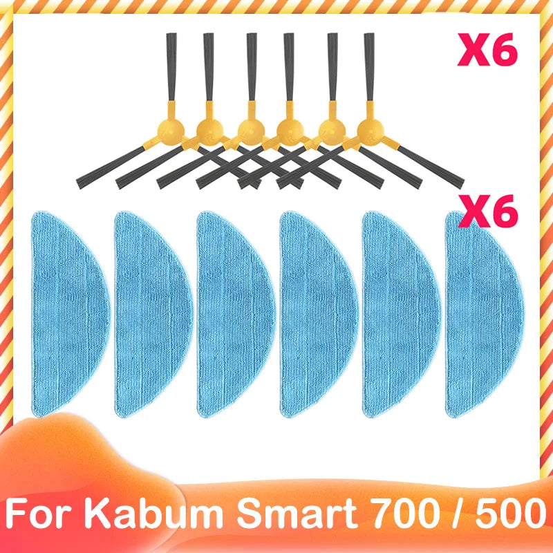 Compatible For Kabum Smart 700 / 500 / Blaupunkt Bluebot XBOOST / XPRO Main Side Brush Hepa Filter Mop Cloth Accessories Parts