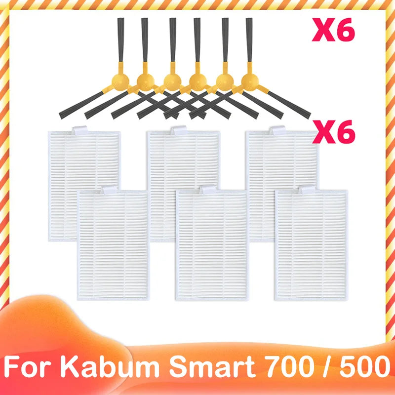 Compatible For Kabum Smart 700 / 500 / Blaupunkt Bluebot XBOOST / XPRO Main Side Brush Hepa Filter Mop Cloth Accessories Parts