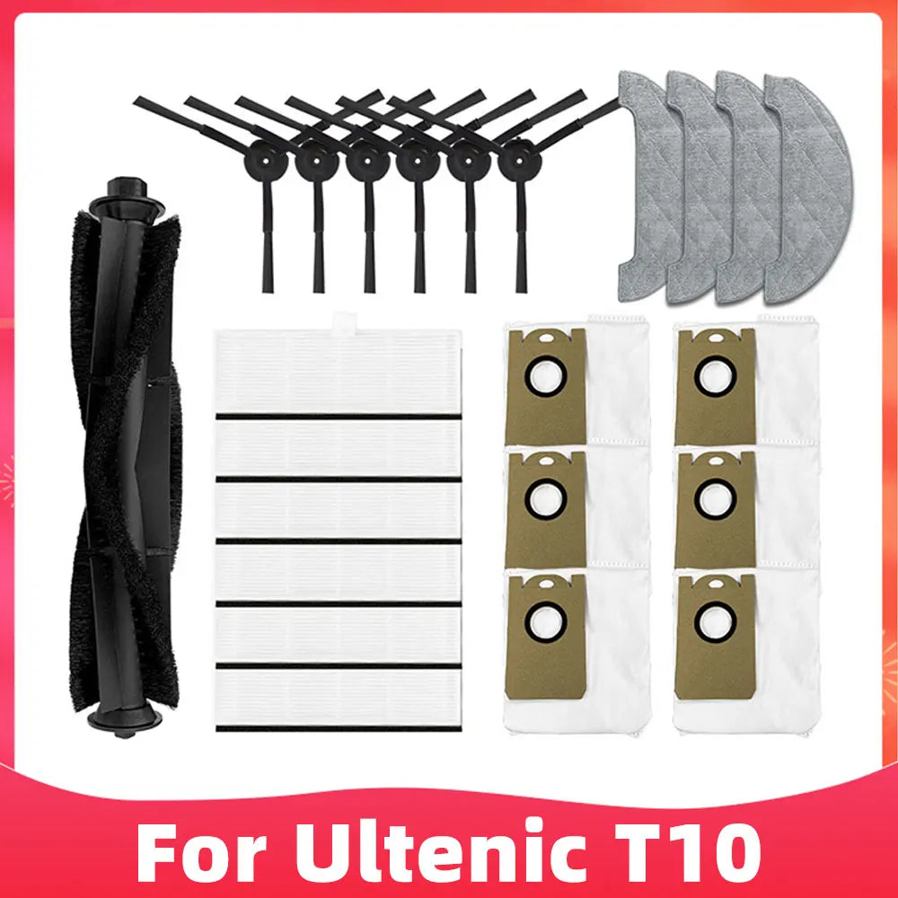 Fit For Ultenic T10 Self-Empty Robot Vacuum Replacement Spar