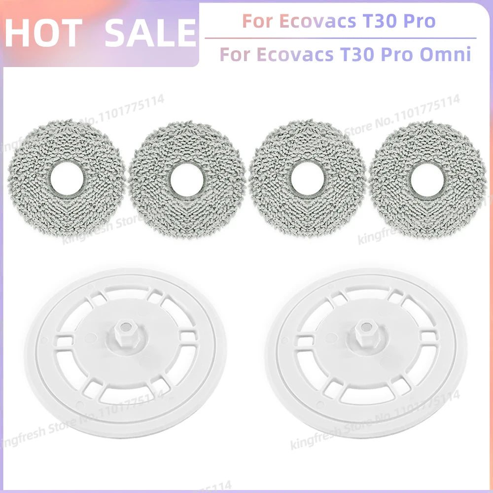 Fit For Ecovacs T30 Pro Omni / T30 OMNI Ecovacs T30e Pro YEEDI M12 ULTRA PLUS/M12 Pro+ Parts Brush Filter Bag Mop Cloth