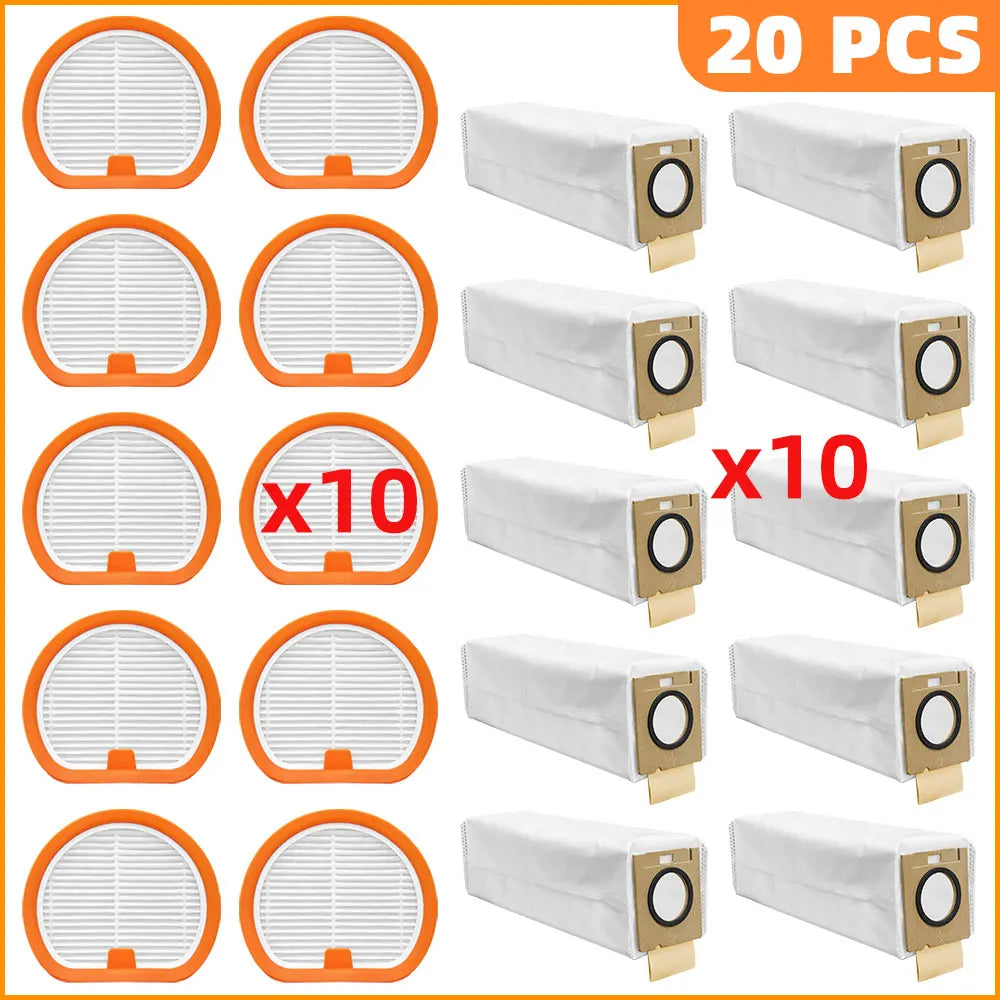 Compatible For UWANT V500 Vacuum Dust Bag HEPA Filter Replacement Parts 유원트 V500 필터 먼지봉투 소모품