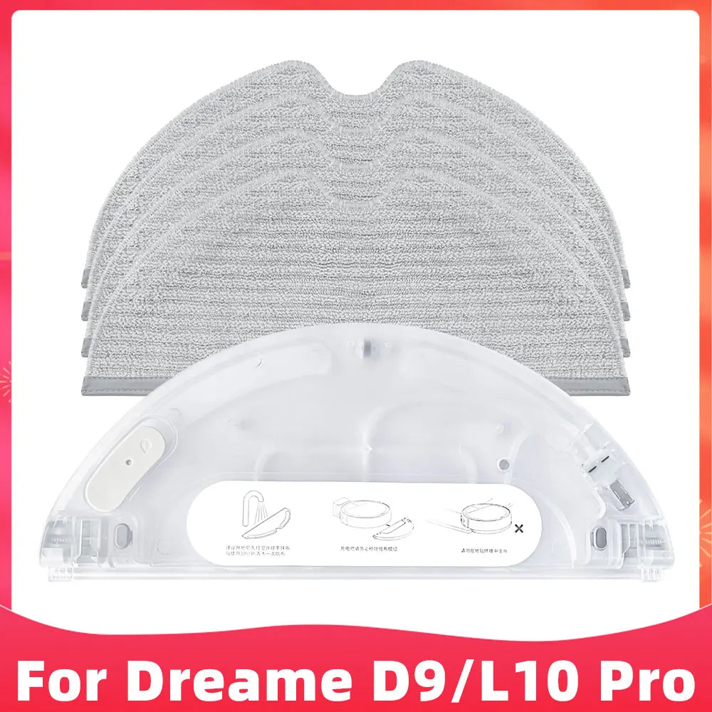 Fit For ( Dreame D9 D9 Max D9 Pro L10 Pro Trouver Robot LDS Vacuum Finder ) Water Tank Mop Robot Vacuums Accessory Part