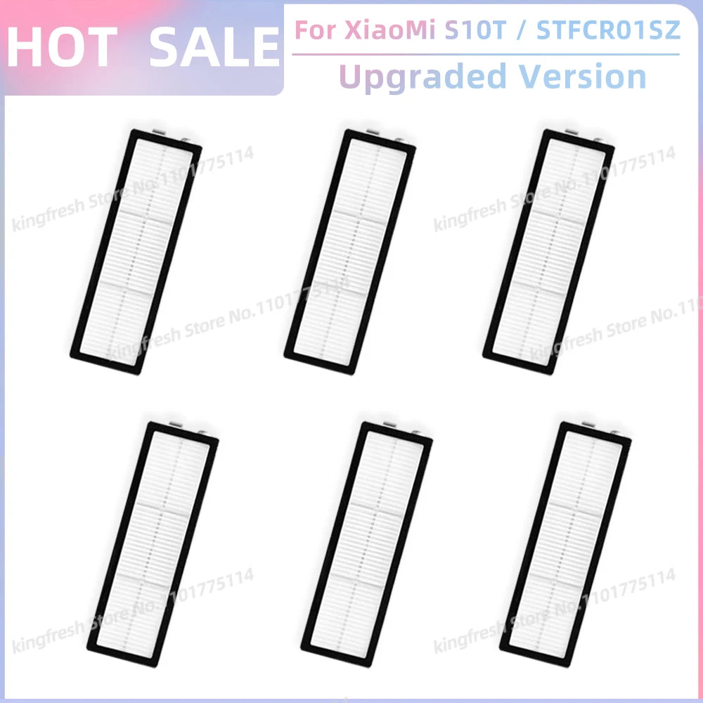 Compatible For XiaoMi Robot Vacuum S10T STFCR01SZ Replacement Spare Parts Accessories Roller Side Brush Hepa Filter Mop Cloth