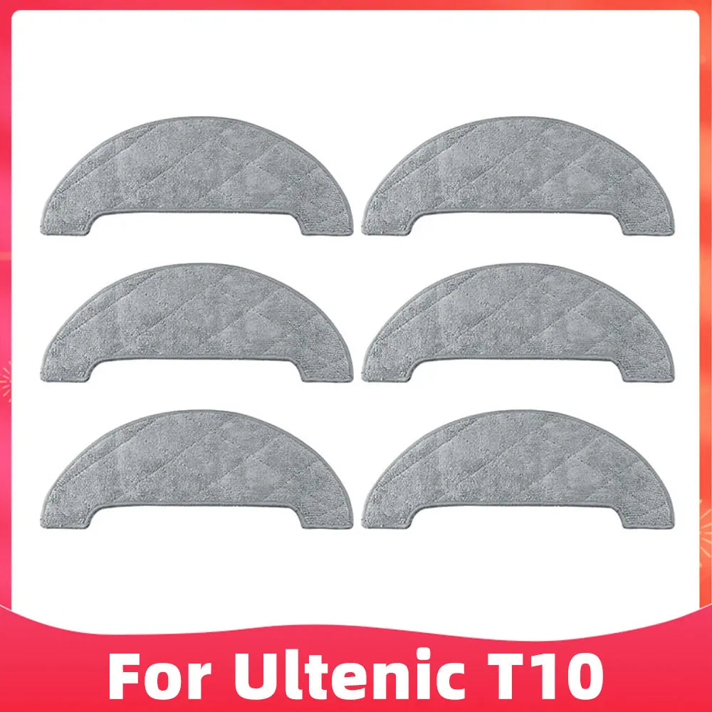 Fit For Ultenic T10 Self-Empty Robot Vacuum Replacement Spare Parts Accessories Main Brush Side Brush Hepa Filter Mop Dust Bag