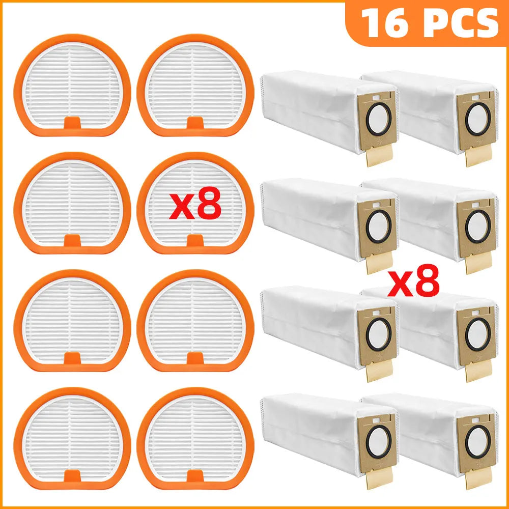 Compatible For UWANT V500 Vacuum Dust Bag HEPA Filter Replacement Parts 유원트 V500 필터 먼지봉투 소모품