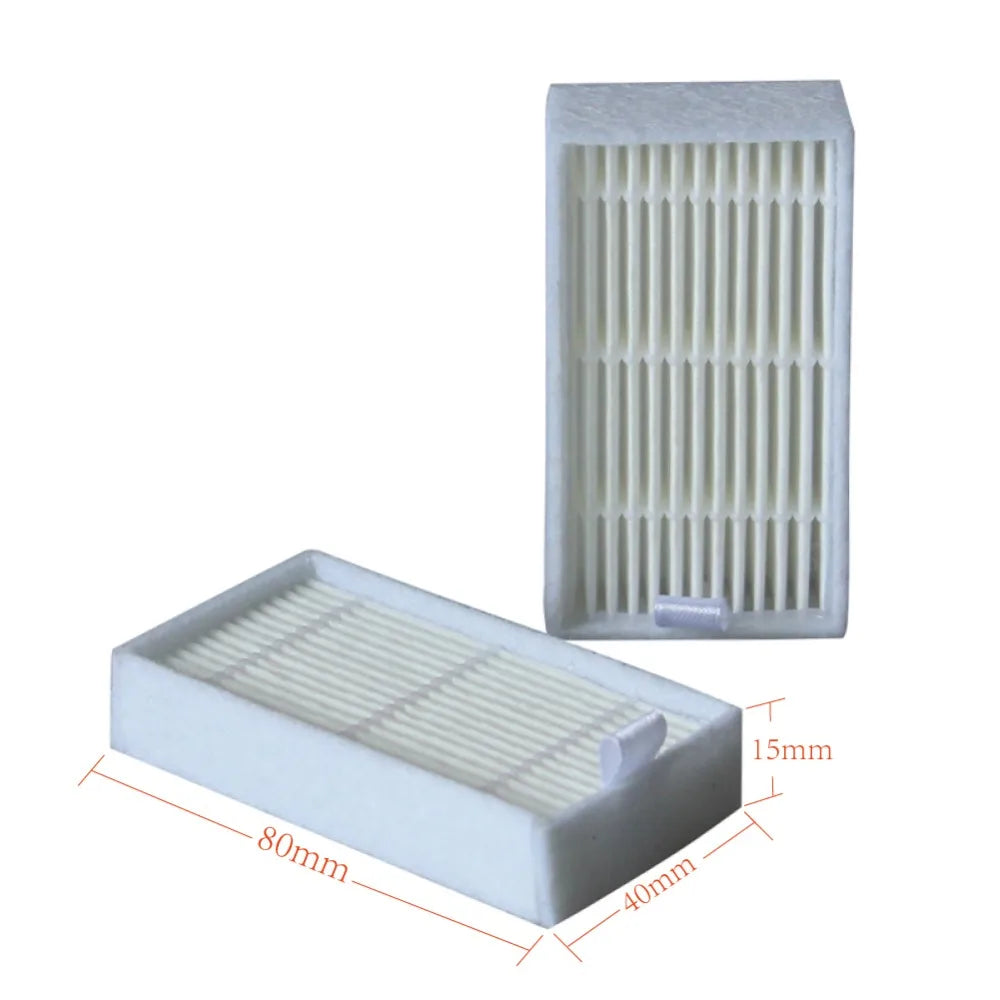 6PCS Sponge Hepa Filter 4PCS Side Brush Robot Vacuum Cleaner
