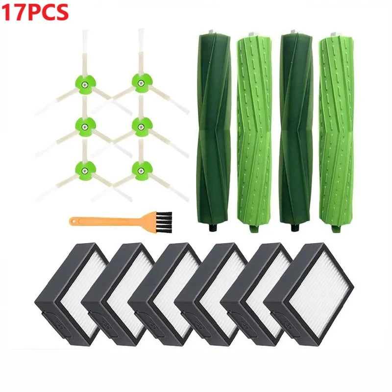 Hepa Filter Side Main Roll Brush for IRobot Roomba I7 E5 E6 I Series Spare Parts Robot Vacuum Cleaner Replacement Accessories