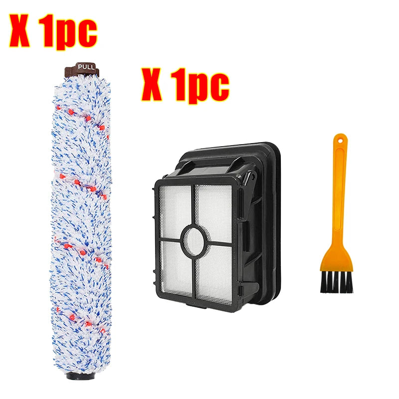 Hepa Filter Pet Roll Brush Accessories Spare Parts For Bissell Crosswave 1868 1785 Series 17132 Robot Vacuum Cleaner Replacement