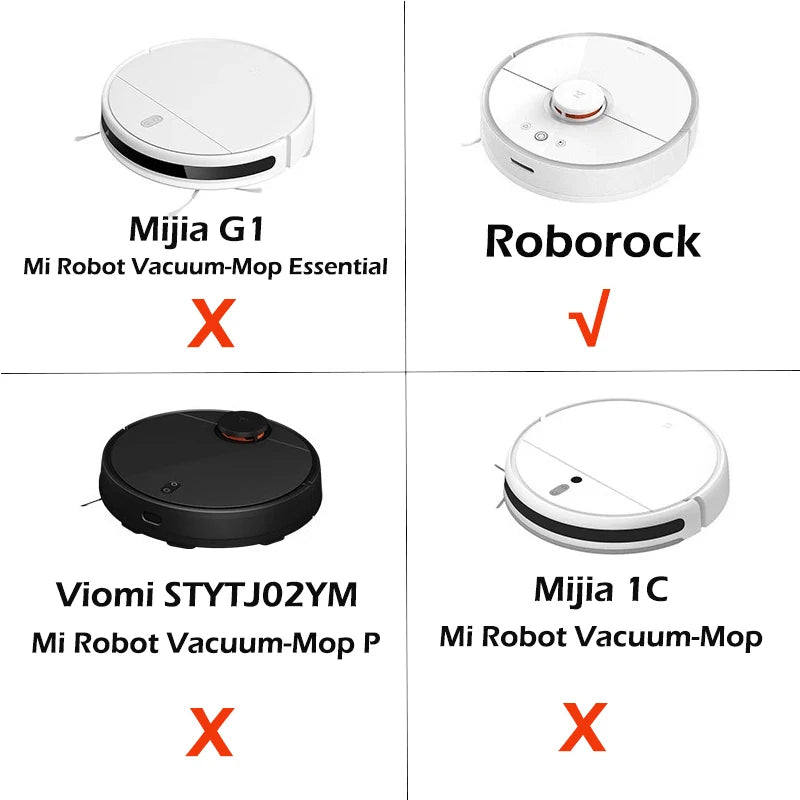 Dust Hepa Filter Mop Cloth For Xiaomi 1s/Roborock S5 Max S6 