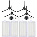 For iLife Hepa Filter V5 V5s V3 V3S V5S V50 Pro V55 X5 Robot Vacuum Cleaner Accessories Spare parts Replacement Consumables