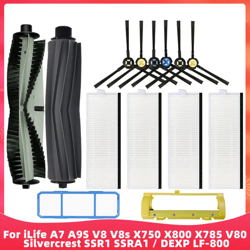 Fit For ( ILife A7 A9S V8 V8S X750 X800 X785 V80 Silvercrest