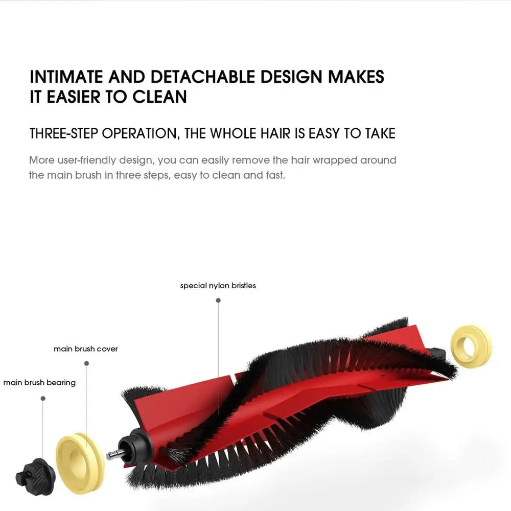 For XiaoMi Roborock S5 Max S6 MaxV S6 Pure Vacuum Spare Part