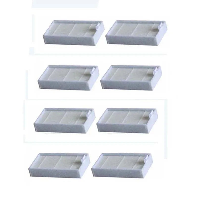6PCS Sponge Hepa Filter 4PCS Side Brush Robot Vacuum Cleaner Parts For Chuwi Ilife V55 V50 V5 V5s V3 V3s V50 Pro X5 Accessories