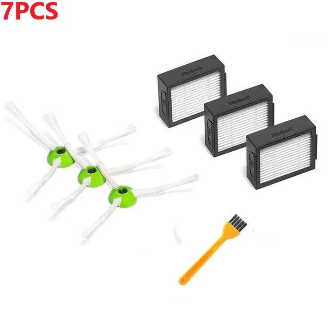 Hepa Filter Side Main Roll Brush for IRobot Roomba I7 E5 E6 I Series Spare Parts Robot Vacuum Cleaner Replacement Accessories