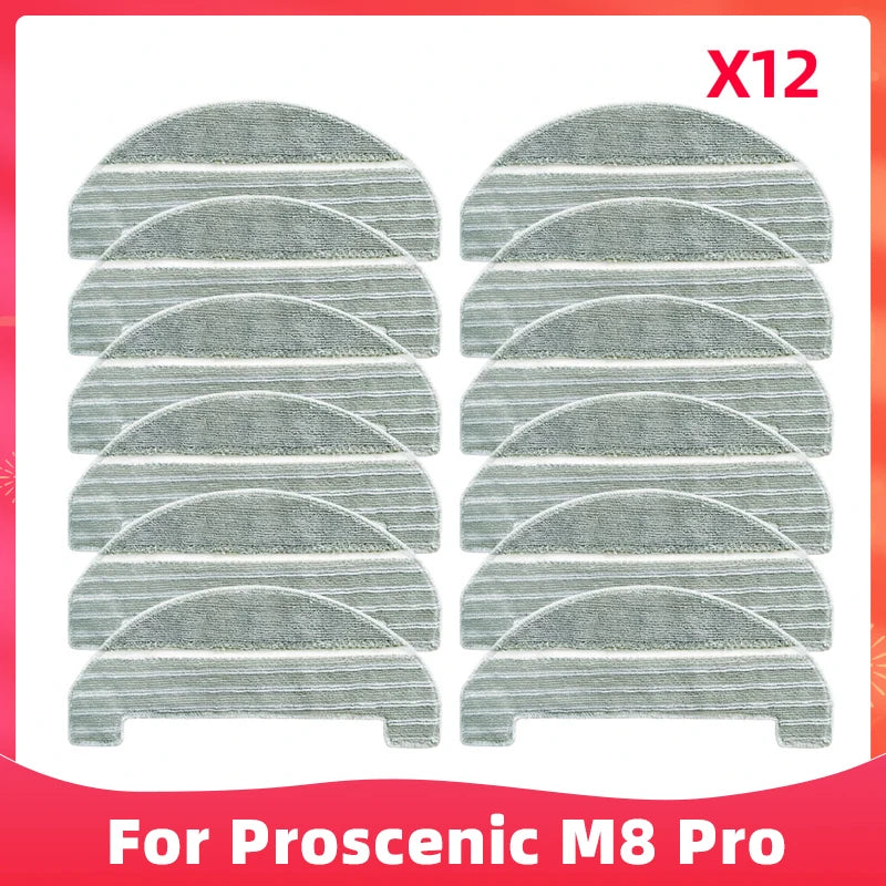Fit For ( Proscenic M8 Pro / Ultenic D7 ) Part Accessories Main Side Brush Hepa Filter Mop Dust Bag Robot Vacuum Cleaner Kit