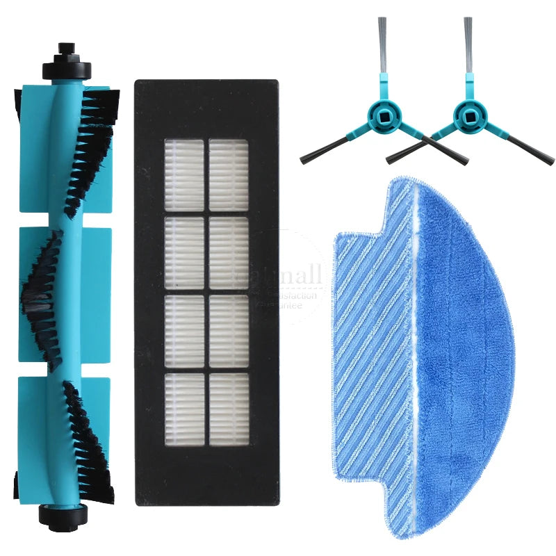 For Cecotec Conga 3090 Spare Parts Accessories Vacuum Cleaner Replacement Kit Consumables HEPA Filter Central Side Brush