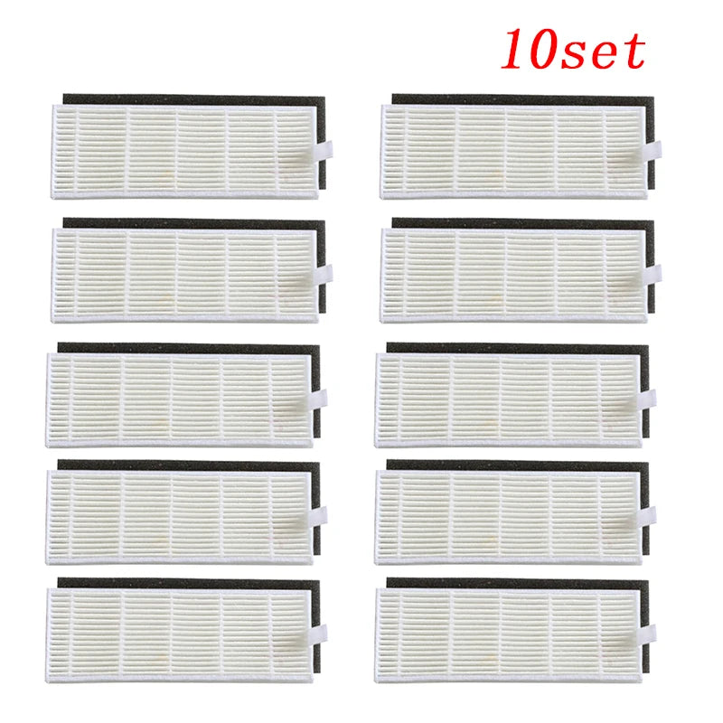 4set of HEPA filter filter cotton for new products ilife A4s A6 A4 A40 /Ecovas DN621 X620 robot replacement filter vacuum