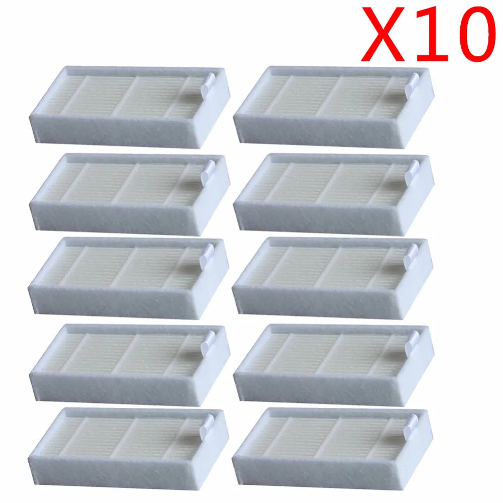 Compatible For Medion MD 18500 /18600 /18501 Robot Vacuum Cleaner Hepa Filter Primary Filter Spin Edge Side Brush Spare Part Kit