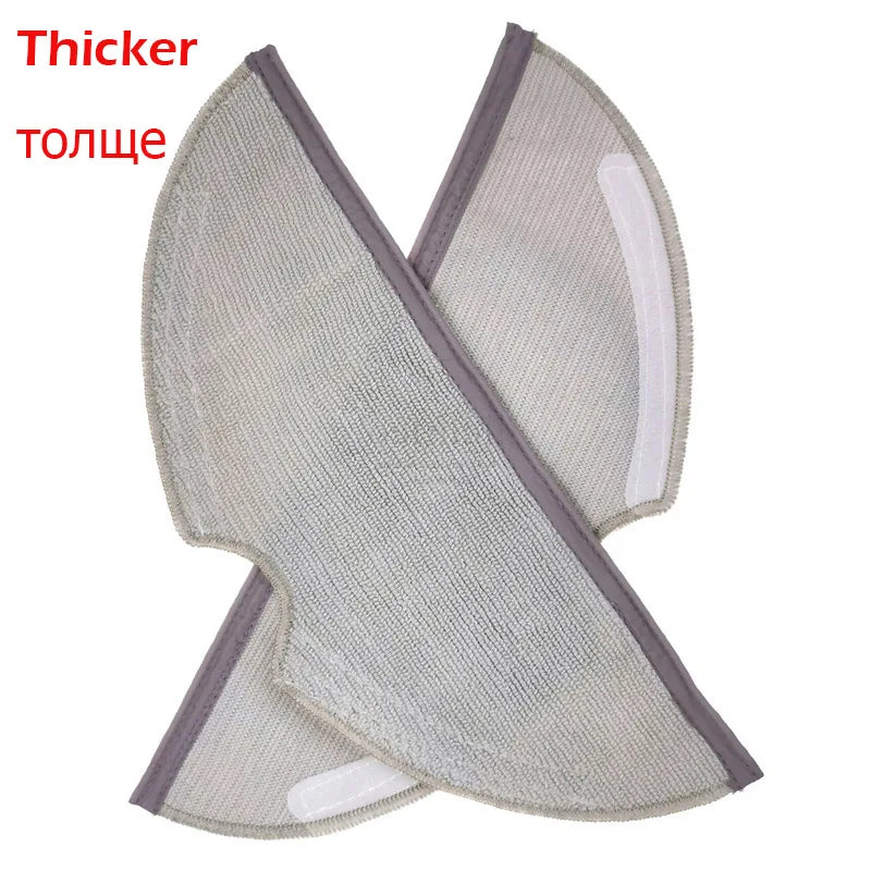 Upgraded Design Thicker Mop Cloths For XIAOMI MI Roborock S5