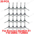 For Ecovacs Deebot X1/ T10 OMNI / TURBO Spare Parts Mop Dust Bag Hepa Filter Main Side Brush Dustbin Accessories