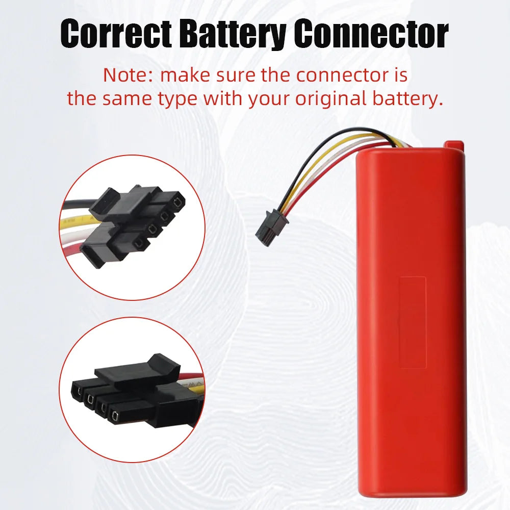 SKOWER Robot Battery For Xiaomi 1S Roborock S5 S6 S7 Max S50