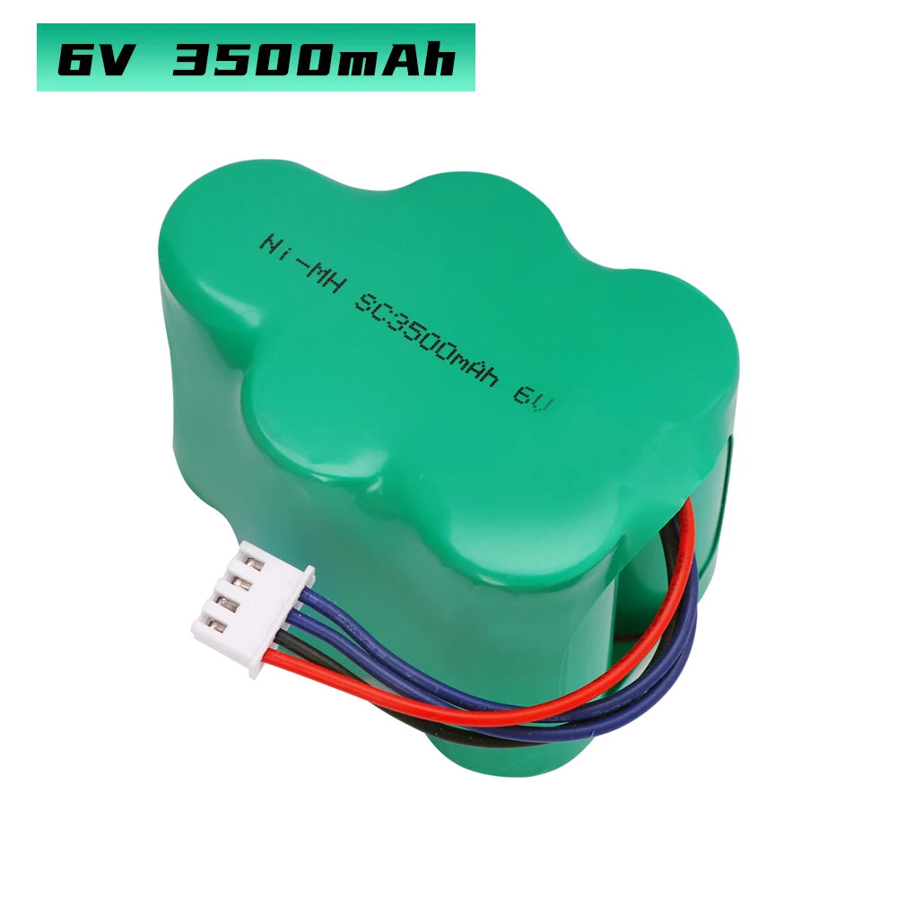 Ni-MH 3500mAh 6V Vacuum Cleaner Robot battery in For 620 710