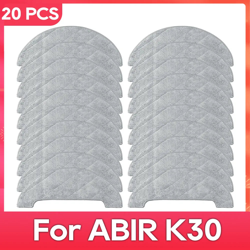 Fit For ( ABIR K30 / K20 )Part Accessory Side Brush Filter Mop Robot Vacuum Cleaner Kit Consumable Replacement