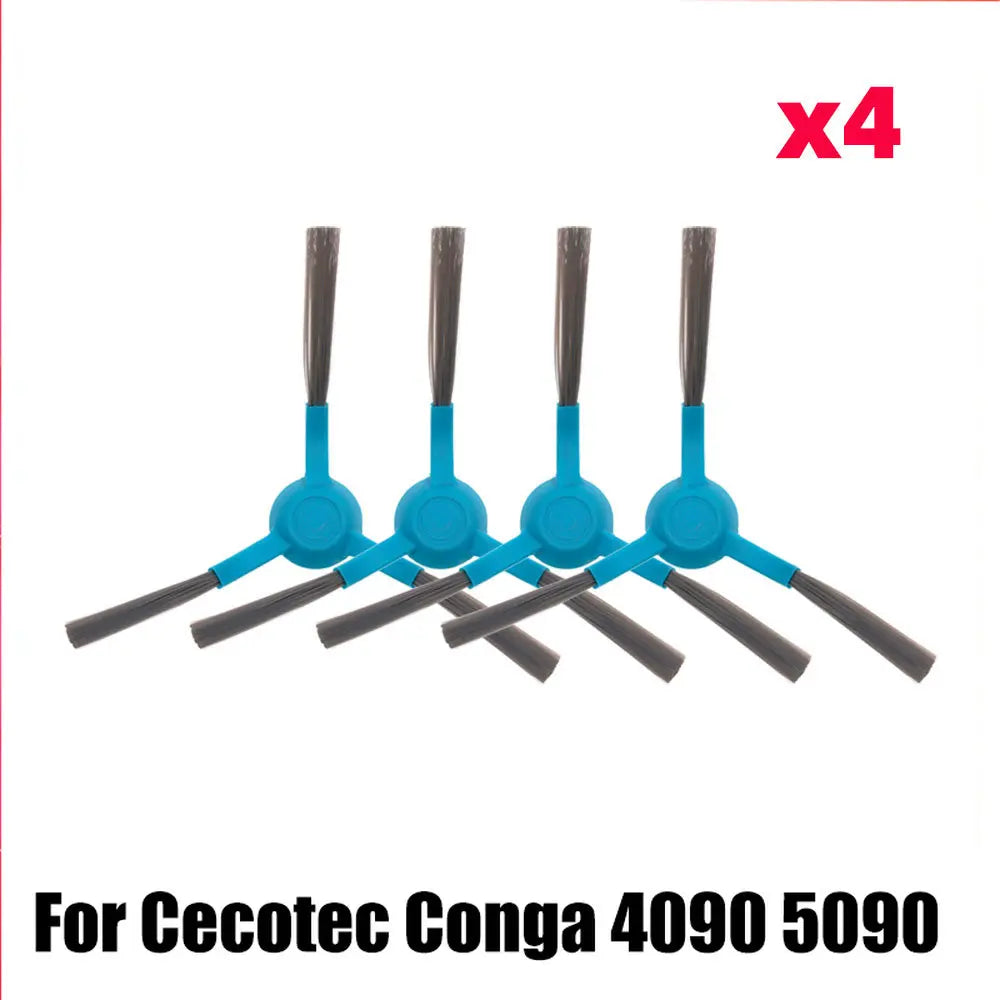 Main Roller Side Brush Mop Cloths Rag Replacement For Cecotec Conga 4090 4690 5090 5490 6090 Robotic Vacuum Cleaner Spare Parts