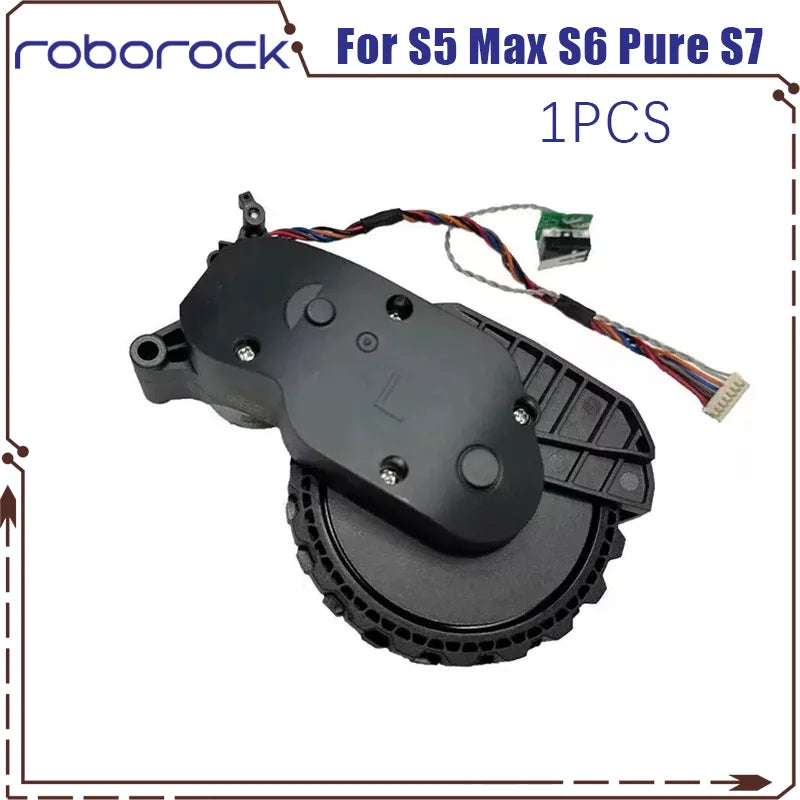 Original Roborock for S5 Max S6 Pure S7 Left and Right Walking Wheels Vacuum Cleaner Wheel Accessories Parts