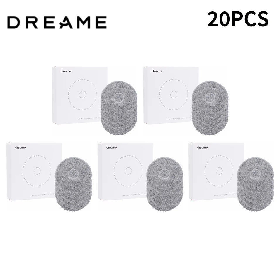 Dreame X40 Ultra/X50 Ultra/X30 Ultra Mop Cloth Parts Dreame L10s Pro Ultra Heat / L20 Ultra Rotary Mops Pad Original Accessories