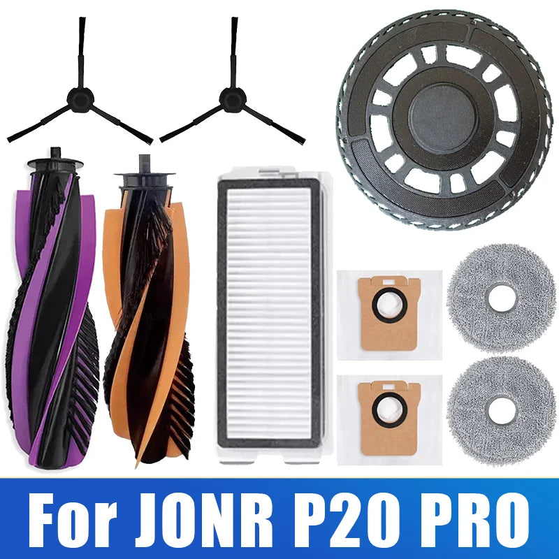 Spare Parts For JONR P20 PRO/T5 Pro Robot Vacuum Cleaner Mai