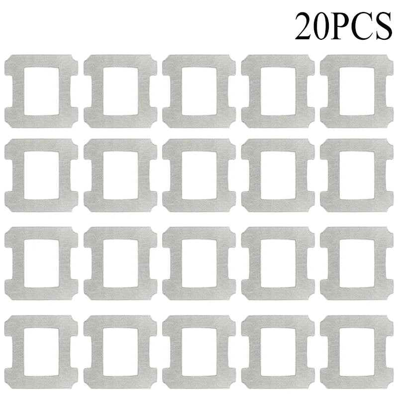 For Ecovacs Winbot W1 Pro / W2 / W2 Omni Window Cleaning Robots Washable Microfiber Steam Mop Pads Replacement Accessories