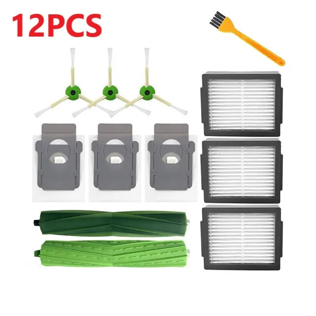Main Side Brush HEPA Filter Dust Bag For IRobot Roomba I3 I4 I6 I7 I8 J7 E5 E6 E7 Spare Parts Robot Vacuum Cleaner Accessories