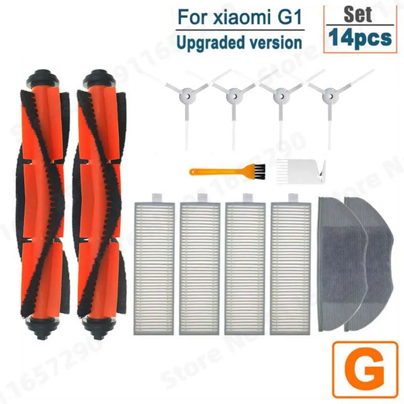 For Xiaomi G1 Mi Robot Vacuum-Mop Essential Hepa Filter Robot Vacuum Cleaner Spare Parts Main Side Brush Mop Cloths Accessories