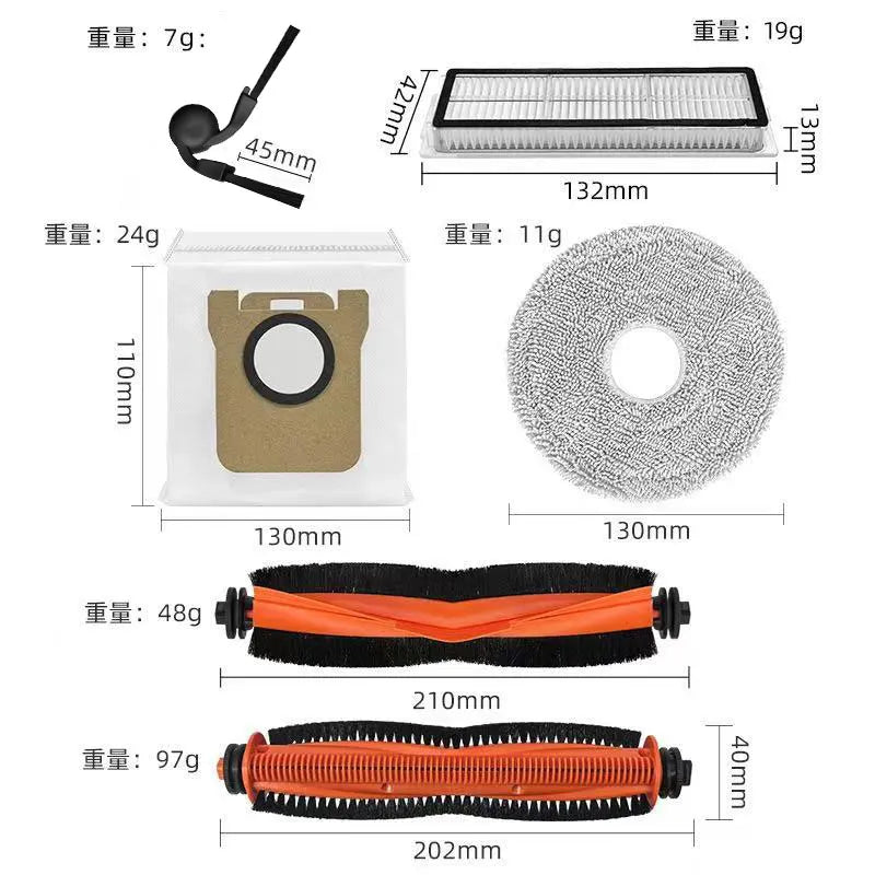 FIT For Xiaomi Robot Vacuum 5 Pro / OV21GL Cleaner Accessori