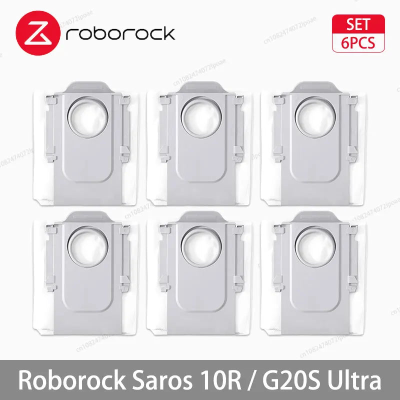 Roborock Saros 10R / G20S Ultra Robot Vacuum Cleaner Accessories Main Side Brush Mop Cloth Hepa Filter Dust Bag Spare Parts
