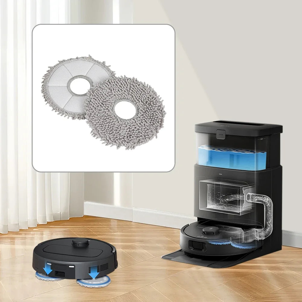Mop Cloth For Xiaomi Robot Vacuum X20 + / X20 Plus X10+ X10 