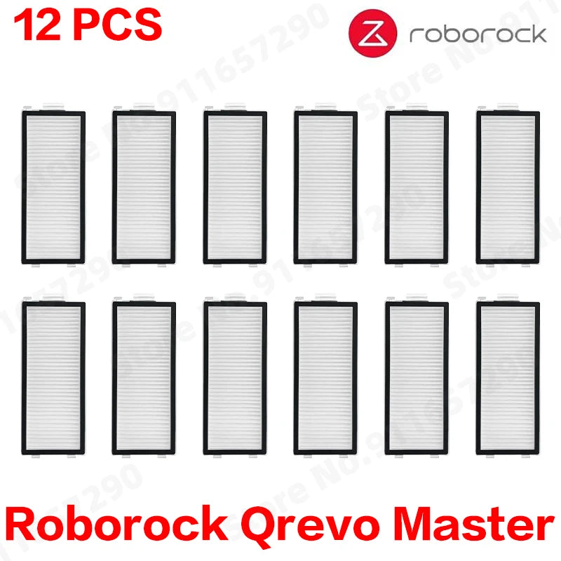 Roborock Qrevo Master / Qrevo Slim Robot Vacuums Cleaner Accessory Main Side Brush Hepa Filter Mop Cloths Dust Bag Spare Part