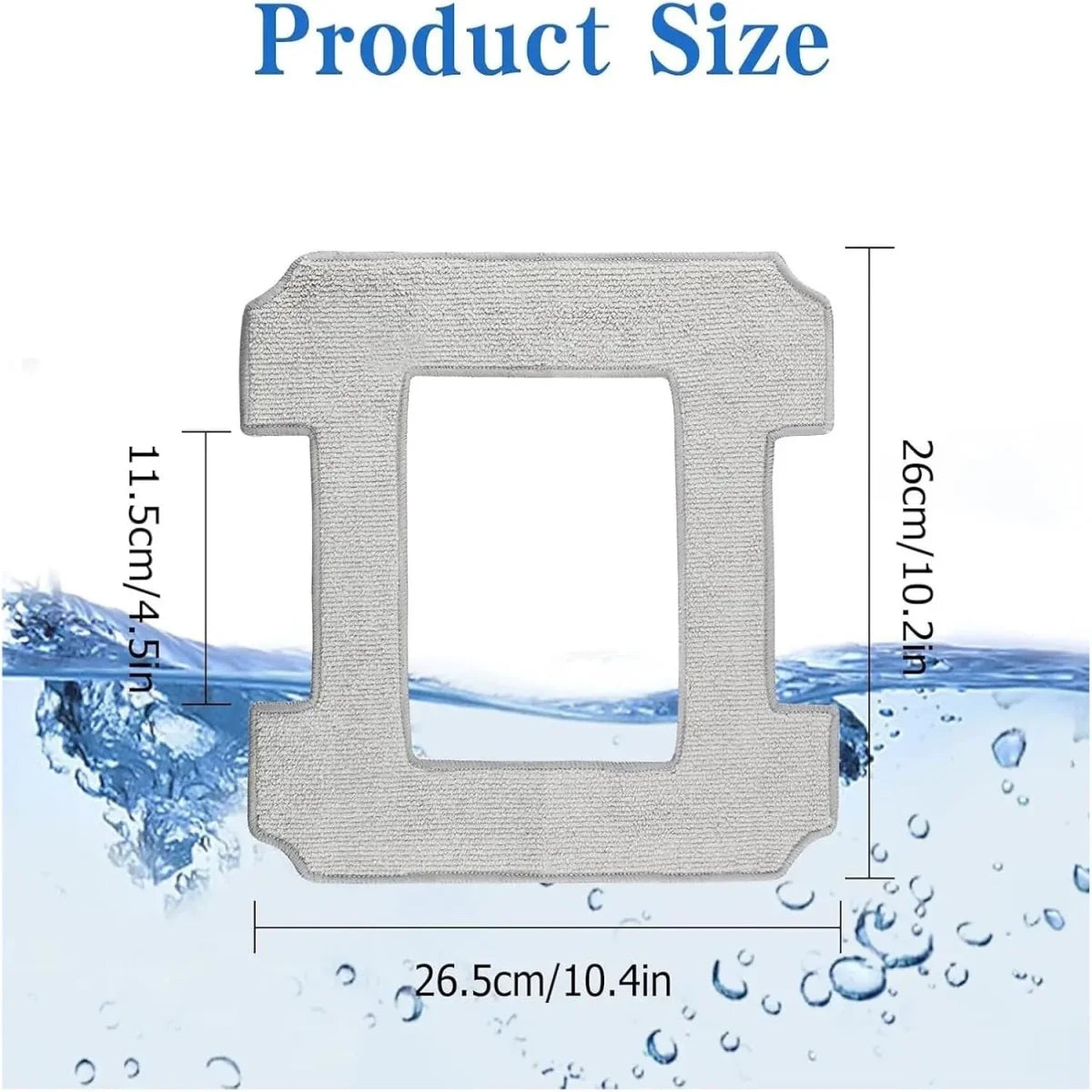 For Ecovacs Winbot W1 Pro / W1 / W2 Omni / W2 Microfibre Mop