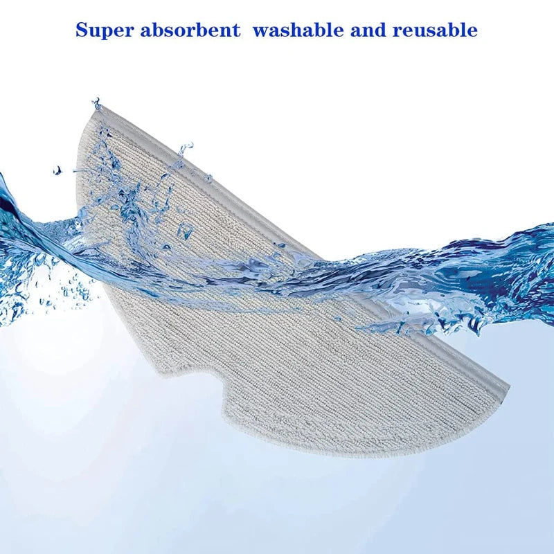 New Mop Cloths Rags Pads Accessories For XiaoMi Roborock S5 